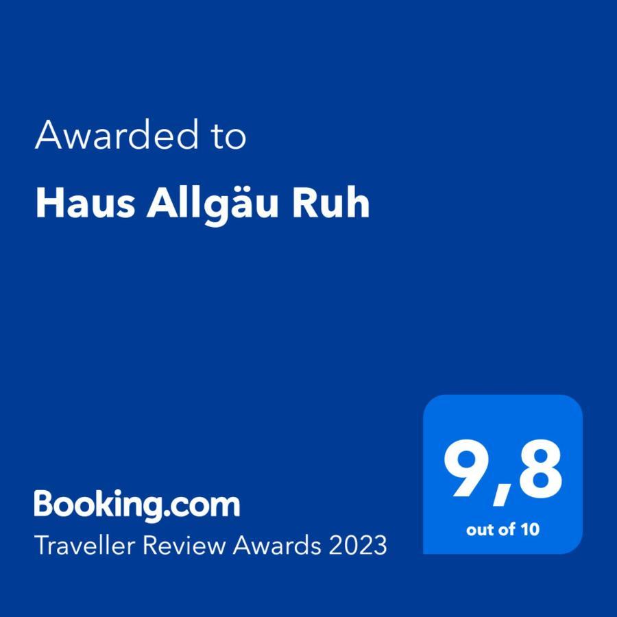 Appartamento Haus Allgaeu Ruh Görisried Esterno foto